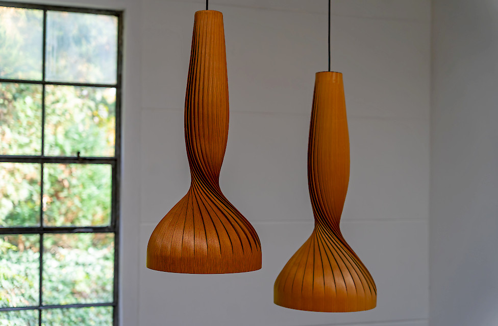 Pair of Pendant Lamps by Hans-Agne Jakobsson