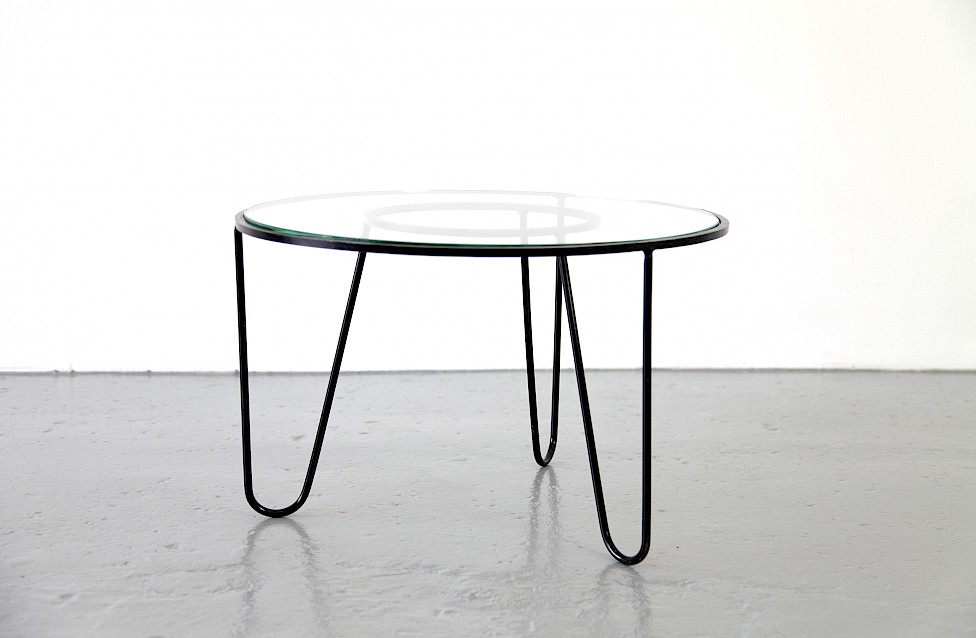 Bellevue Side Table / Couchtisch by Mathieu Matégot 1950 - Made in France_2