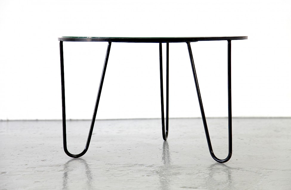 Bellevue Side Table / Couchtisch by Mathieu Matégot 1950 - Made in France_1