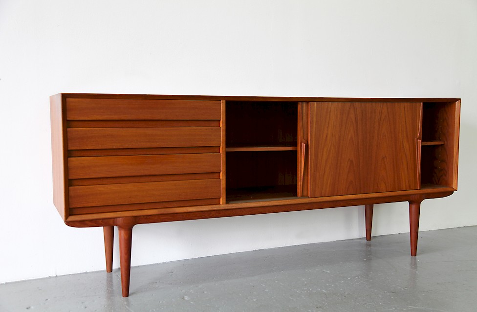 Gunni Omann Teak Credenza Model 18 by Omann Junior - Made in Denmark_3