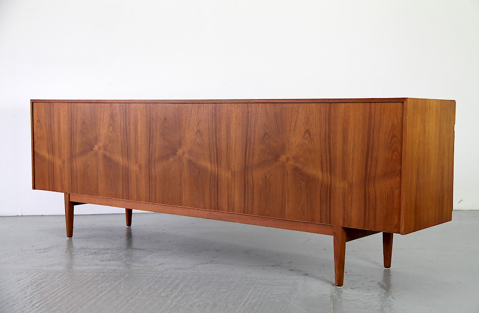 Danish Modern Teak Sideboard Mod. 66 by Ib Kofod-Larsen for Faarup - Made in Denmark_3