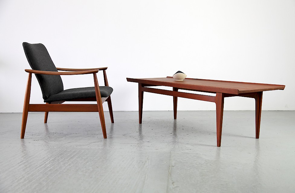Teak Finn Juhl Coffe Table / Couchtisch  Model 531 from 1959 by France and Søn - Made in Denmark_5