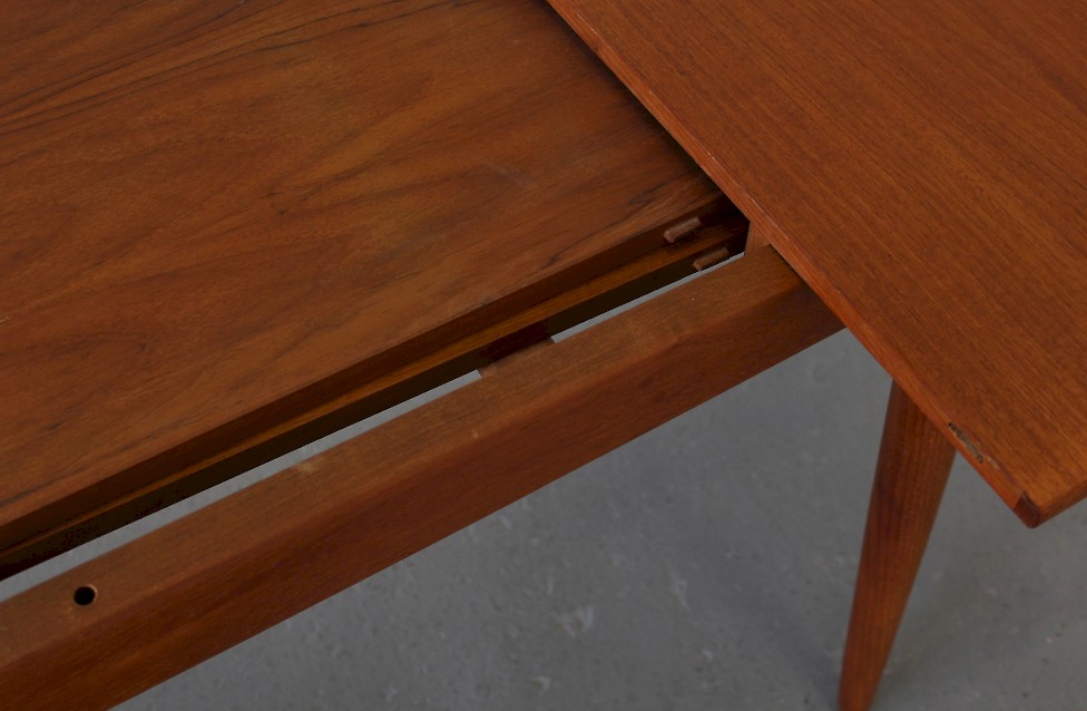 Hans J. Wegner Dining Table / Esstisch Mod. AT 310 Teak and Oak by Andreas Tuck - Made in Denmark_5