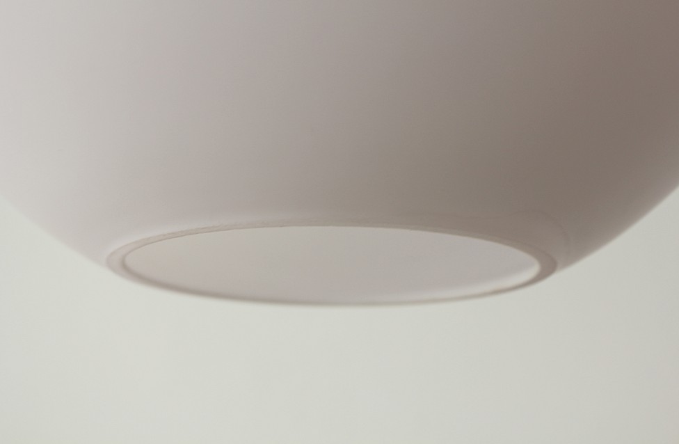Danish Modern Glass "Satellit" Pendant Lamp by Vilhelm Wohlert for Louis Poulsen - Made in Denmark_2