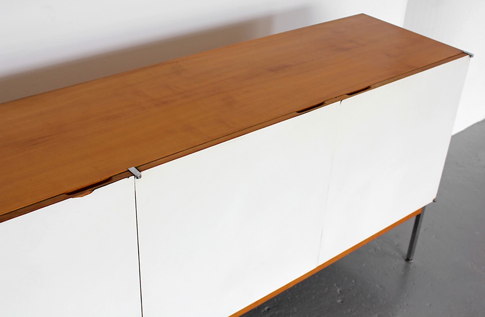 Design Classic Formica Sideboard by Antoine Philippon and Jacqueline Lecoq for Bofinger 1958_Made in Switzerland_2