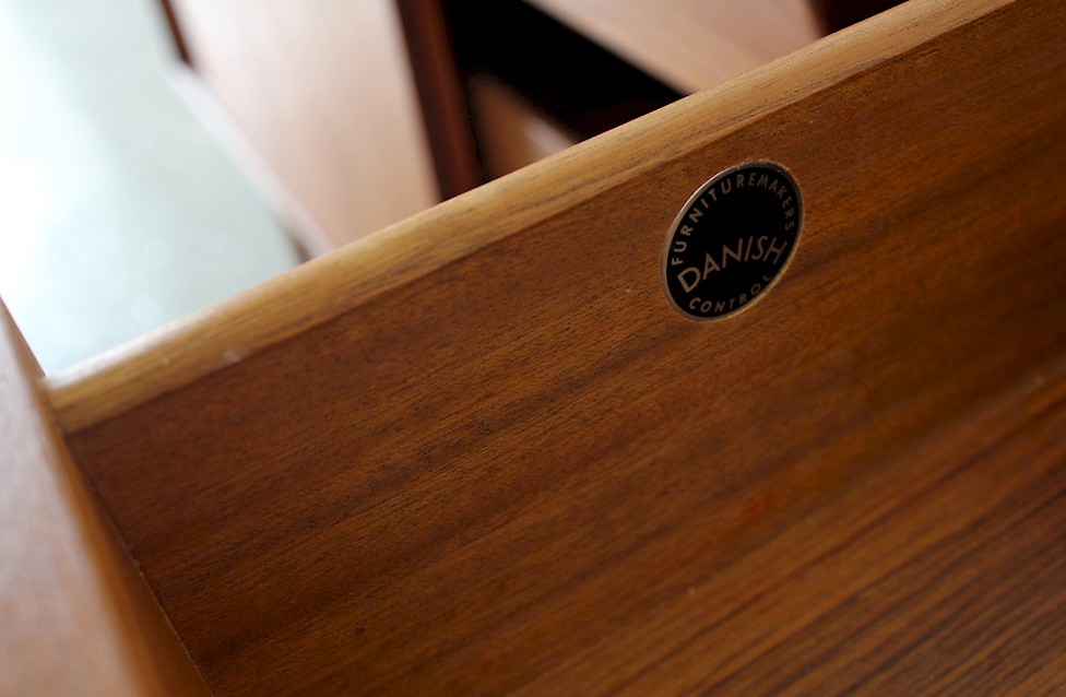 Danish Modern Teak Credenza / Sideboard by Ib Kofod Larsen - Made in Denmark_4