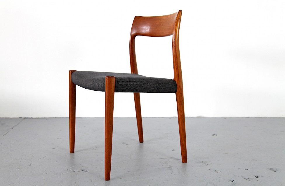 Set of eight Chairs by Niels O. Moeller Mod 77 and 57
