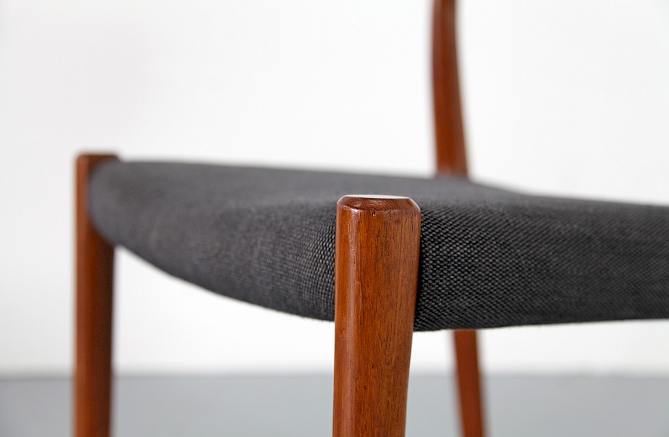 Set of eight Chairs by Niels O. Moeller Mod 77 and 57