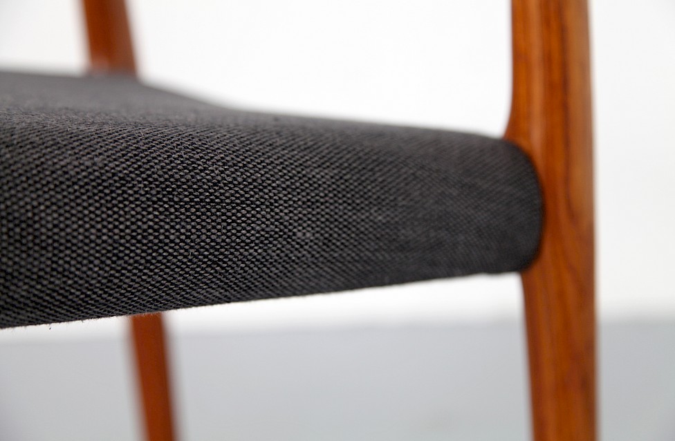 Set of eight Chairs by Niels O. Moeller Mod 77 and 57