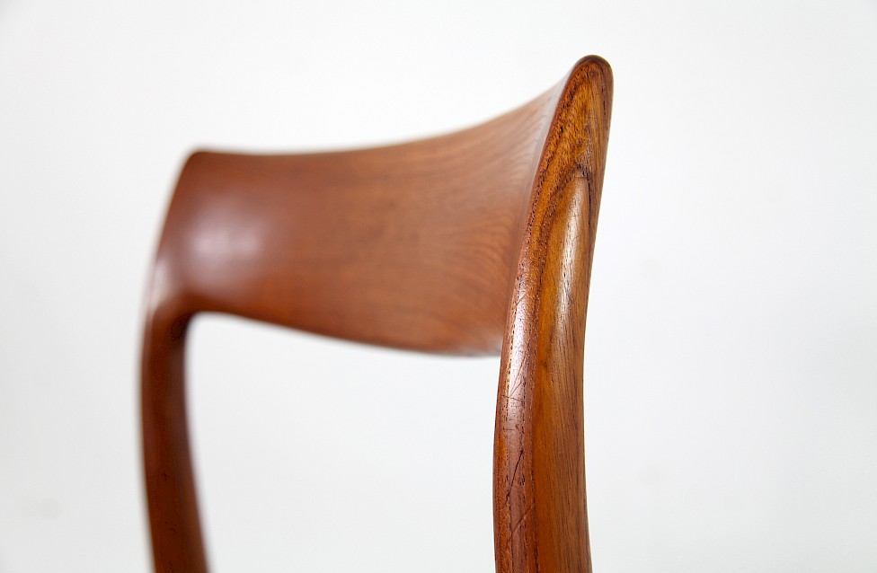 Set of eight Chairs by Niels O. Moeller Mod 77 and 57