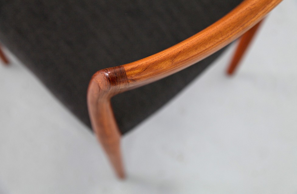 Set of eight Chairs by Niels O. Moeller Mod 77 and 57