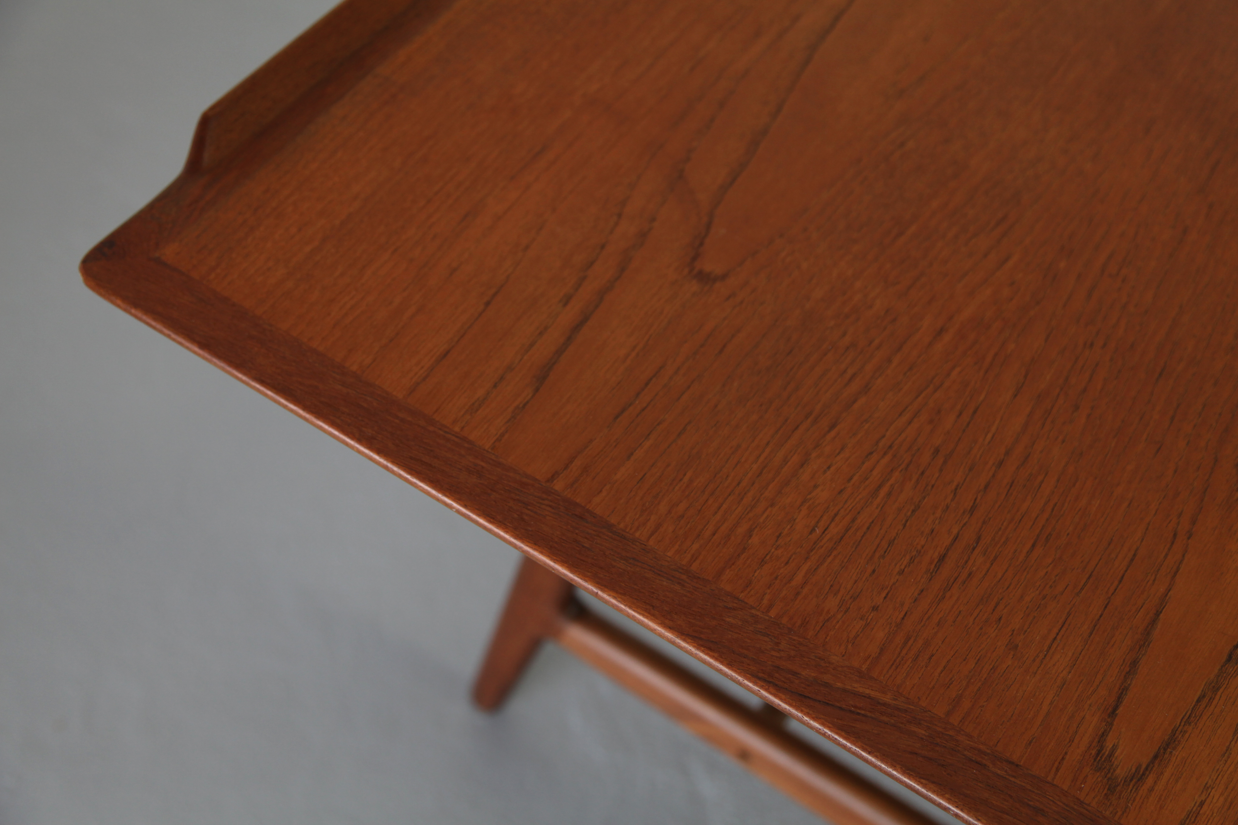 Danish Modern Teak Writing Desk / Schreibtisch by Arne Vodder for Sibast - Made in Denmark_9