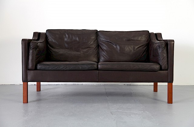 Two-seater sofa by  Børge Mogensen, model 2212 Fredericia Stolefabrik, Denmark