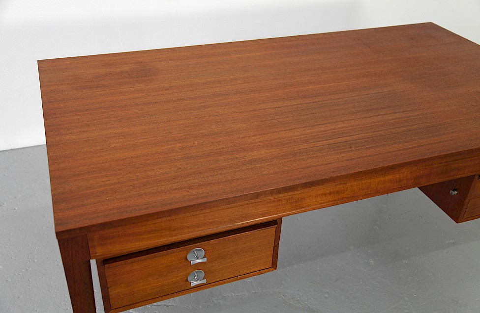 Danish Design Classic Finn Juhl Diplomat Writing Desk by France & Søn - Made in Denmark_4