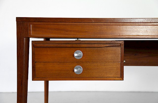 Danish Design Classic Finn Juhl Diplomat Writing Desk by France & Søn - Made in Denmark_Gallery