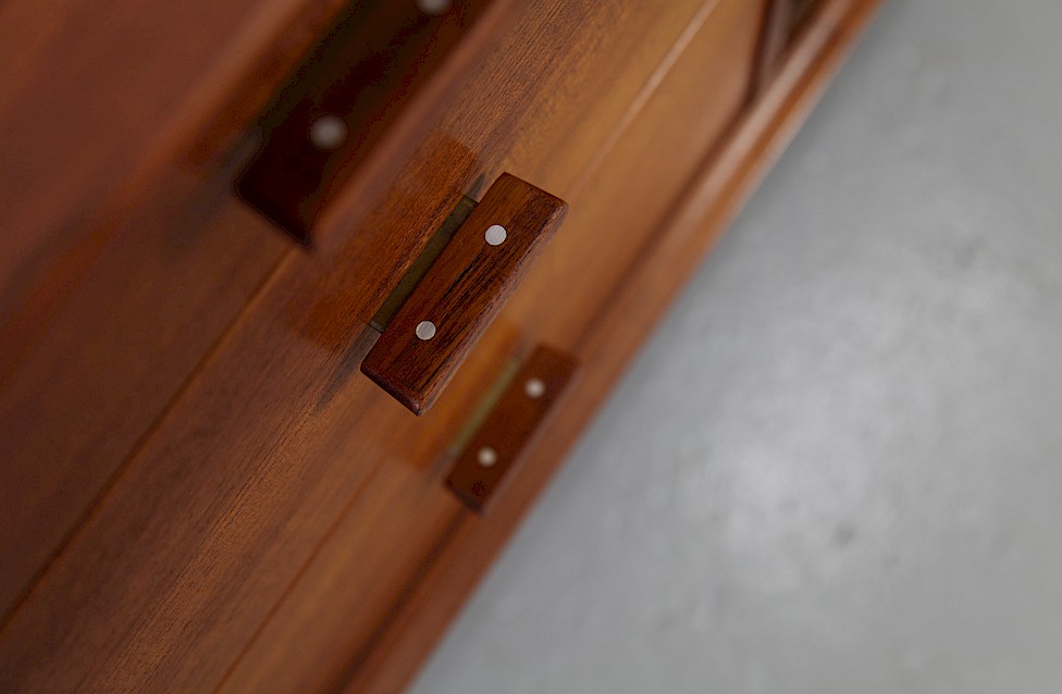 Danish Modern Teak Sideboard Model 211 with colored drawers by Arne Vodder for Sibast_ Denmark_3