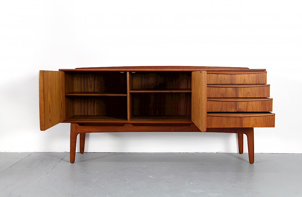 Teak Sideboard by Svend Aage Madsen for Clausen and Søn - Made in Denmark_9