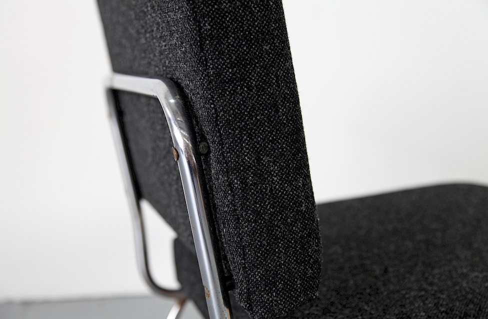 Seating Group with six Easy Chairs Model 31 by Florence Knoll for Knoll International - with Kvadrat Hallingdal_7