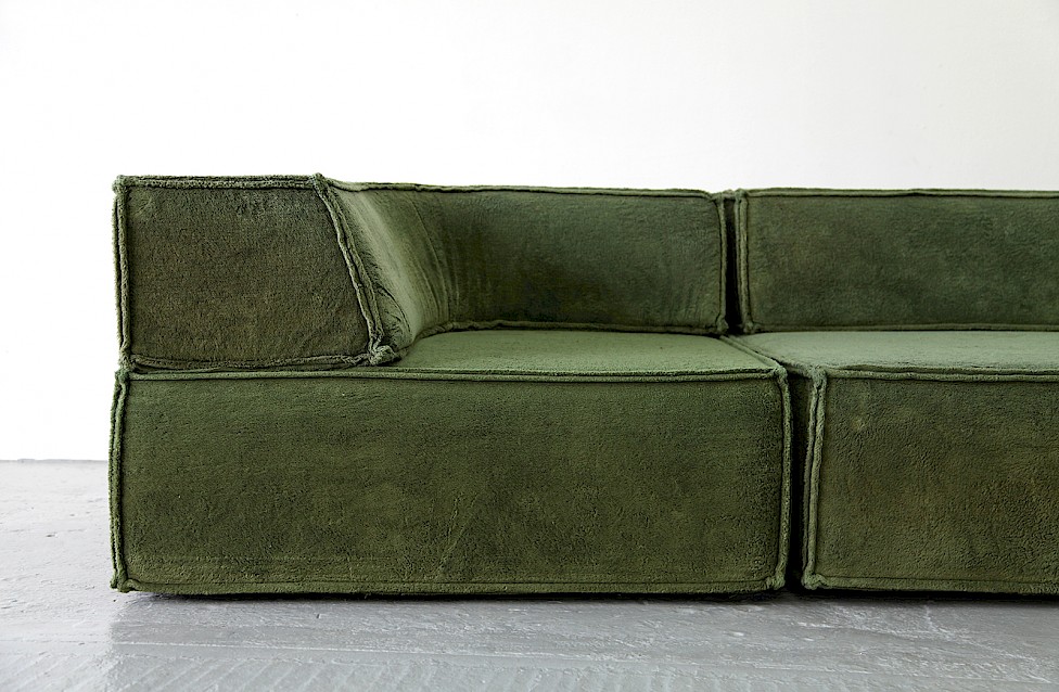 Mid Century Modular Seating Group / Sofa by Cor Model Trio Green - Made in Germany_Gallery