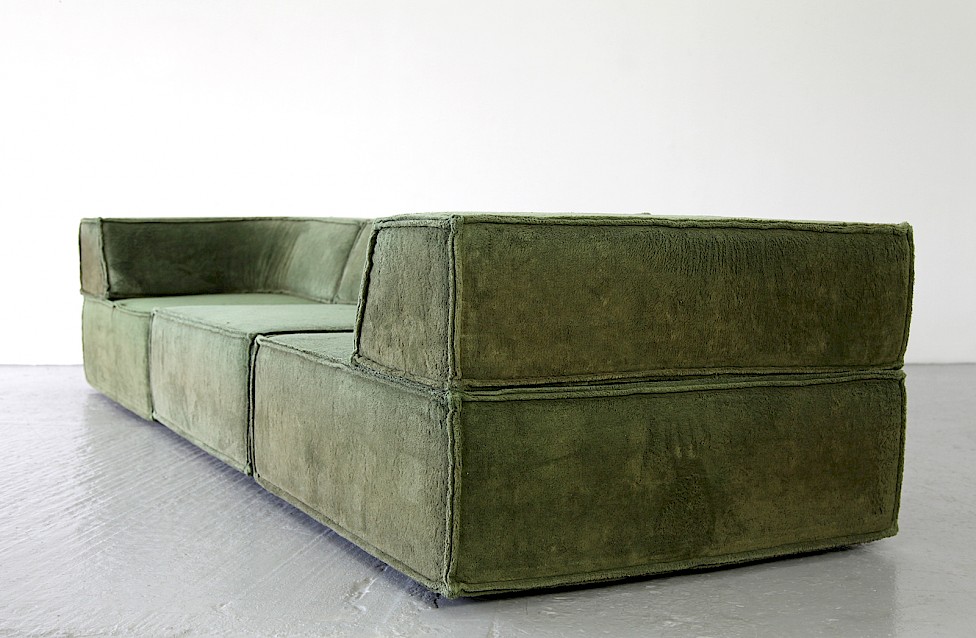 Mid Century Modular Seating Group / Sofa by Cor Model Trio Green - Made in Germany_6