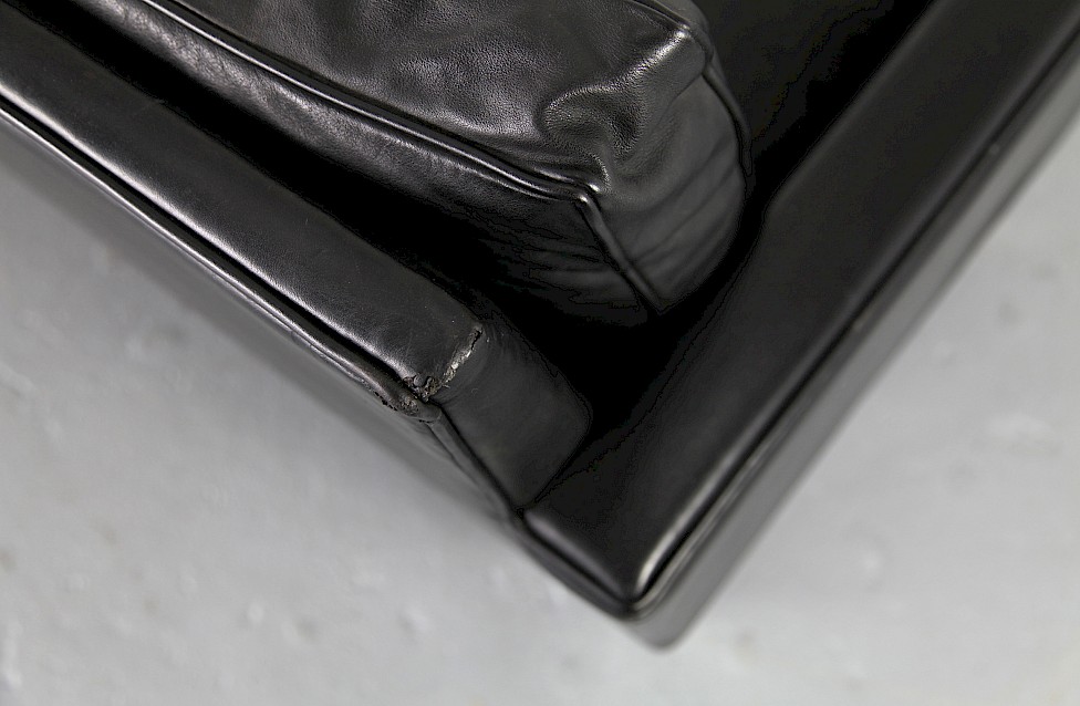Mid Century Modern Real Leather Seating Group Model Loose Cushion by George Nelson for Herman Miller_12