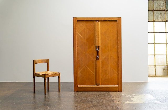 Oak Wardrobe by Guillerme & Chambron