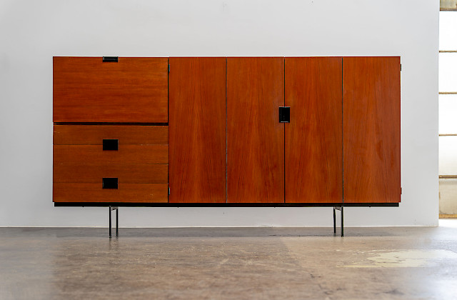 Cees Braakman Teak Highboard by Pastoe