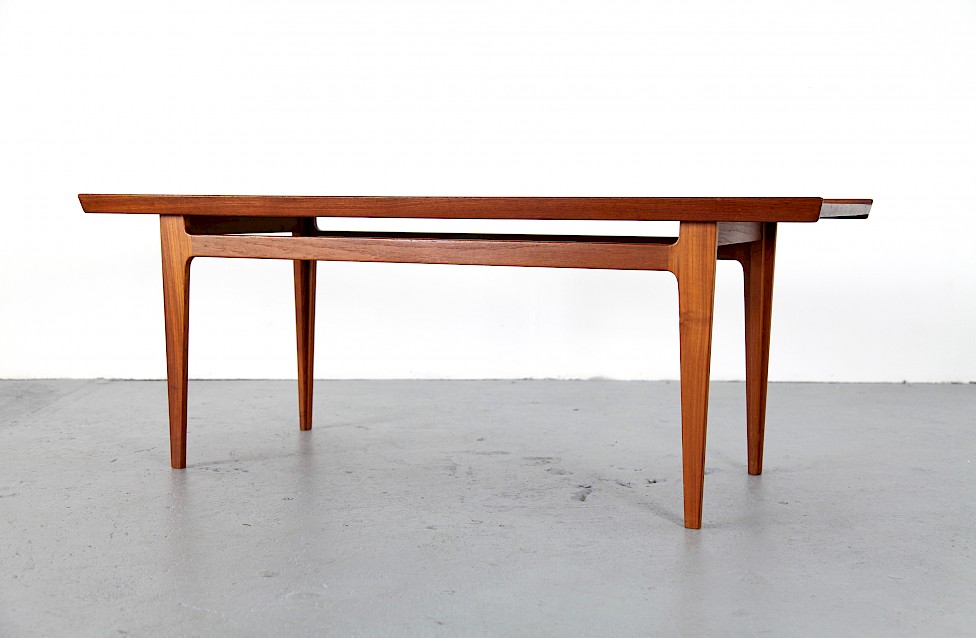 Danish Modern Teak Coffee Table by Finn Juhl for France and Søn - Made in Denmark_2