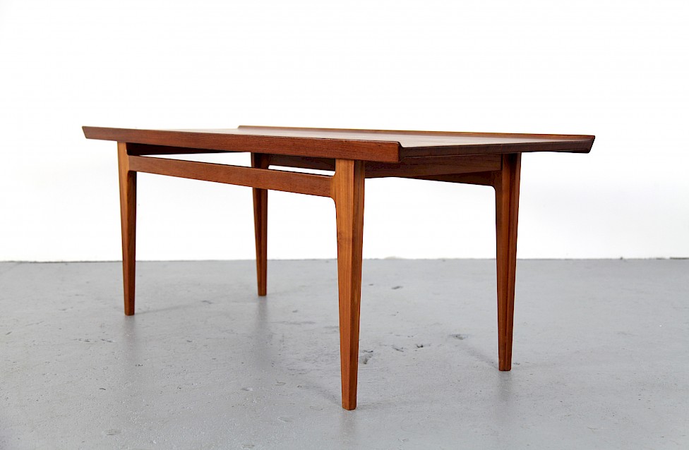 Danish Modern Teak Coffee Table by Finn Juhl for France and Søn - Made in Denmark_5