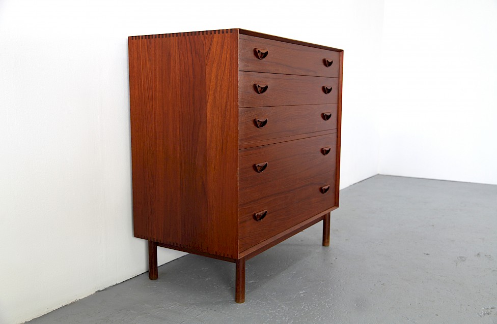 Teak Chest of Drawers by Peter Hvidt an Orla Molgaard Nielsen for Søborg Møbelfabrik - Made in Denmark_2