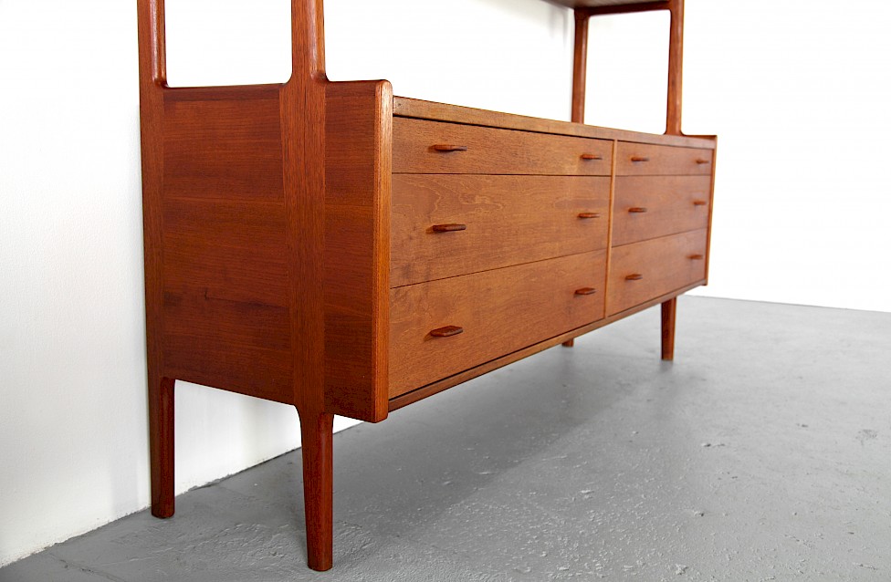 Teak and Oak Highboard Service Cabinet mod RY20 by Hans J Wegner for RY Mobler - Made in Denmark_5