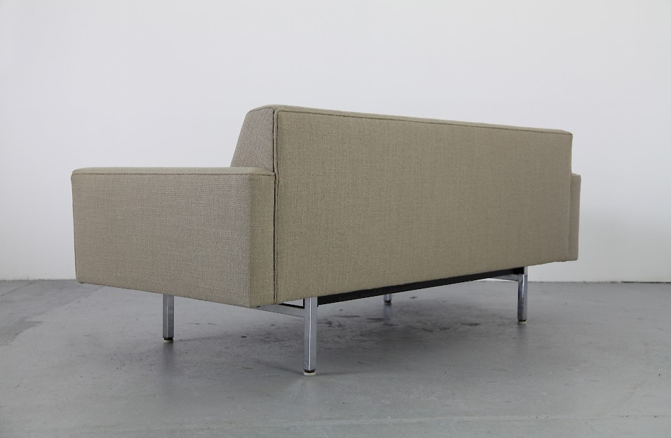 Two Seater Sofa by George Nelson for Herman Miller with new upholstery Mid Century Modern_5