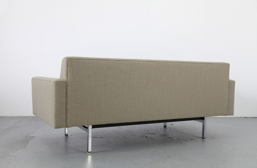 Two Seater Sofa by George Nelson for Herman Miller with new upholstery Mid Century Modern_2