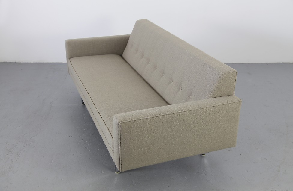 Two Seater Sofa by George Nelson for Herman Miller with new upholstery Mid Century Modern_6