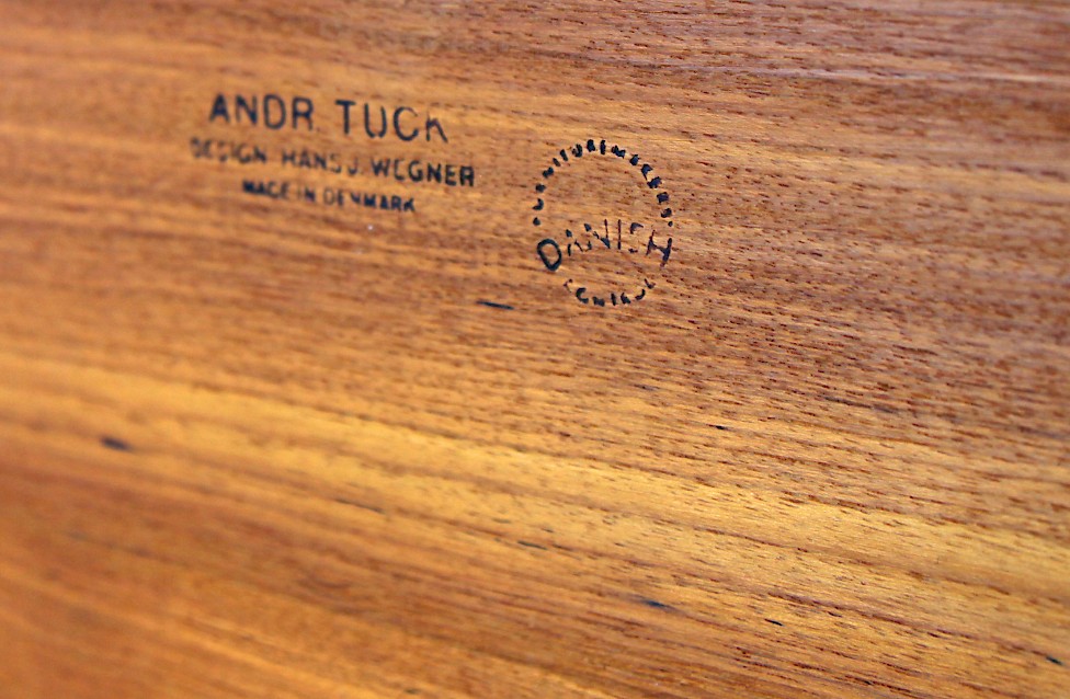 Huge Teak Wood Coffee Table by Hans J. Wegner for Andreas Tuck Denmark 1960 Danish Modern_5