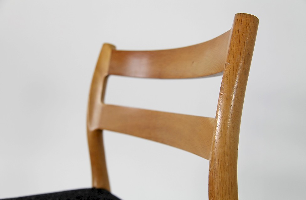 Danish Modern Oak Dining Chairs Mod. 84 by Niels O. Møller Denmark_7