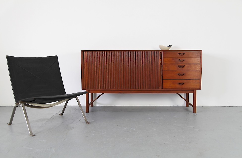 Danish Modern Teak Sideboard by Peter Hvidt and Orla Molgaard Nielsen for Soborg Mobelfabrik Denmark_2