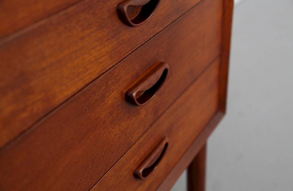 Danish Modern Teak Sideboard by Peter Hvidt and Orla Molgaard Nielsen for Soborg Mobelfabrik Denmark_3