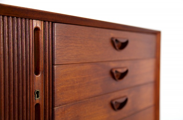 Danish Modern Teak Sideboard by Peter Hvidt and Orla Molgaard Nielsen for Soborg Mobelfabrik Denmark_1