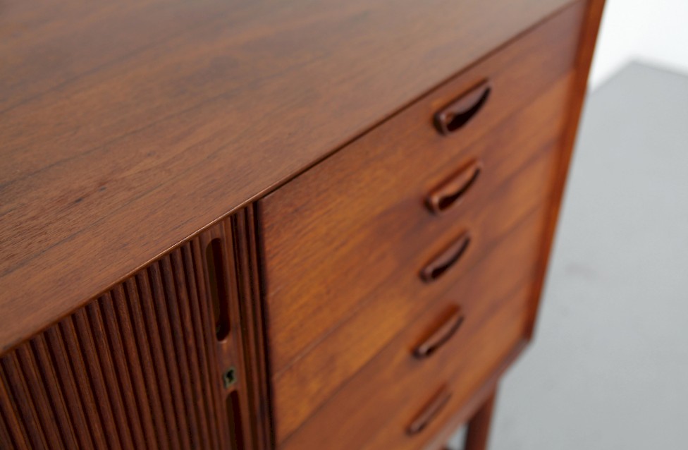 Danish Modern Teak Sideboard by Peter Hvidt and Orla Molgaard Nielsen for Soborg Mobelfabrik Denmark_7