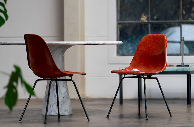 Charles & Ray Eames - Terracotta Stühle