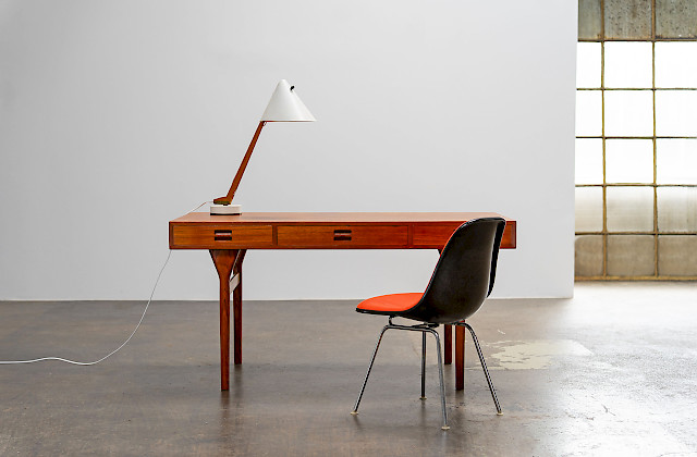 Teak Schreibtisch von Nanna Ditzel