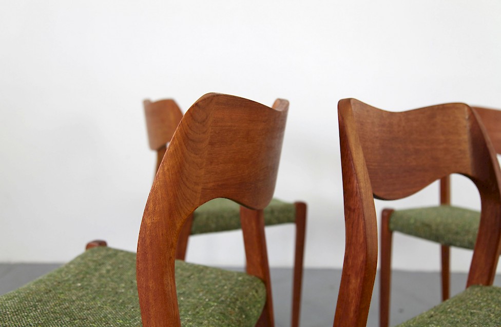 Set Of Four Dining Chairs Mod 71 Adore Modern