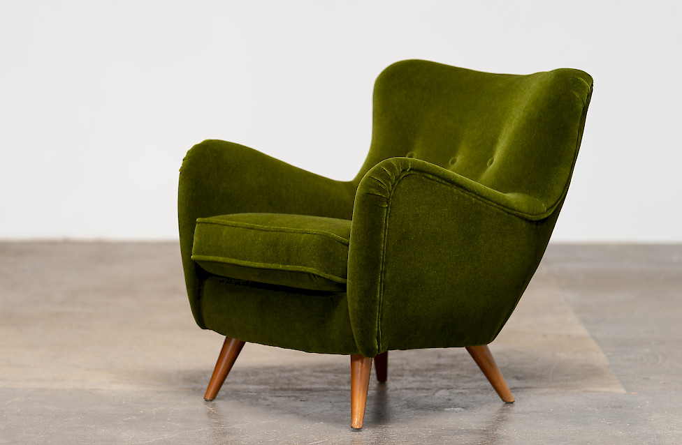 Mid-Century Lounge Chair 1940s