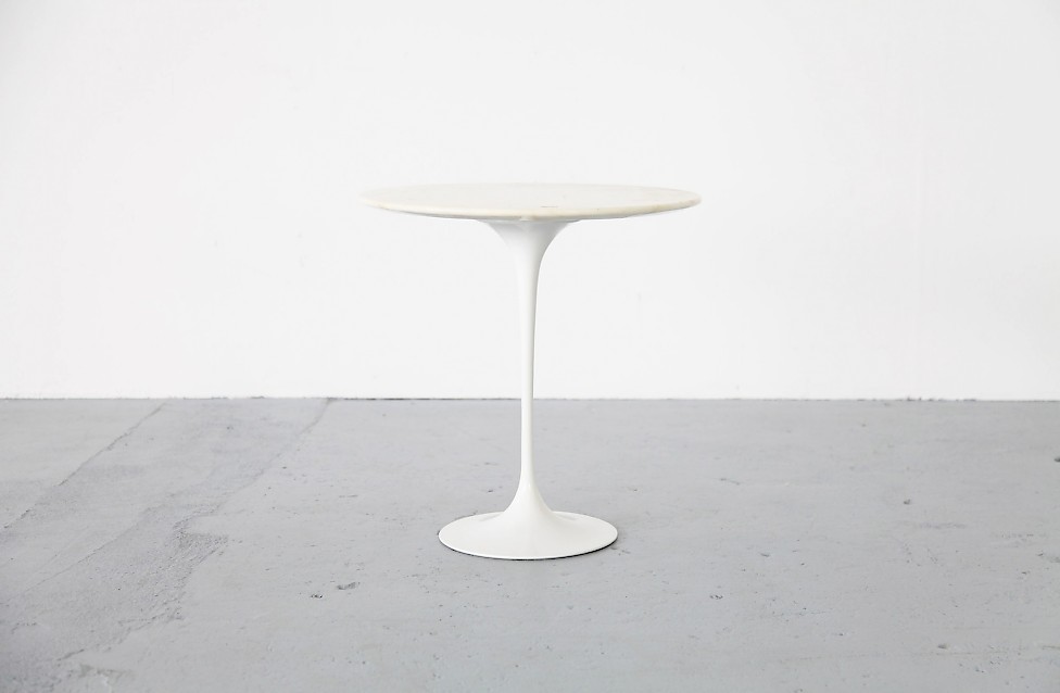 Eero Saarinen Side Table w/ Marble