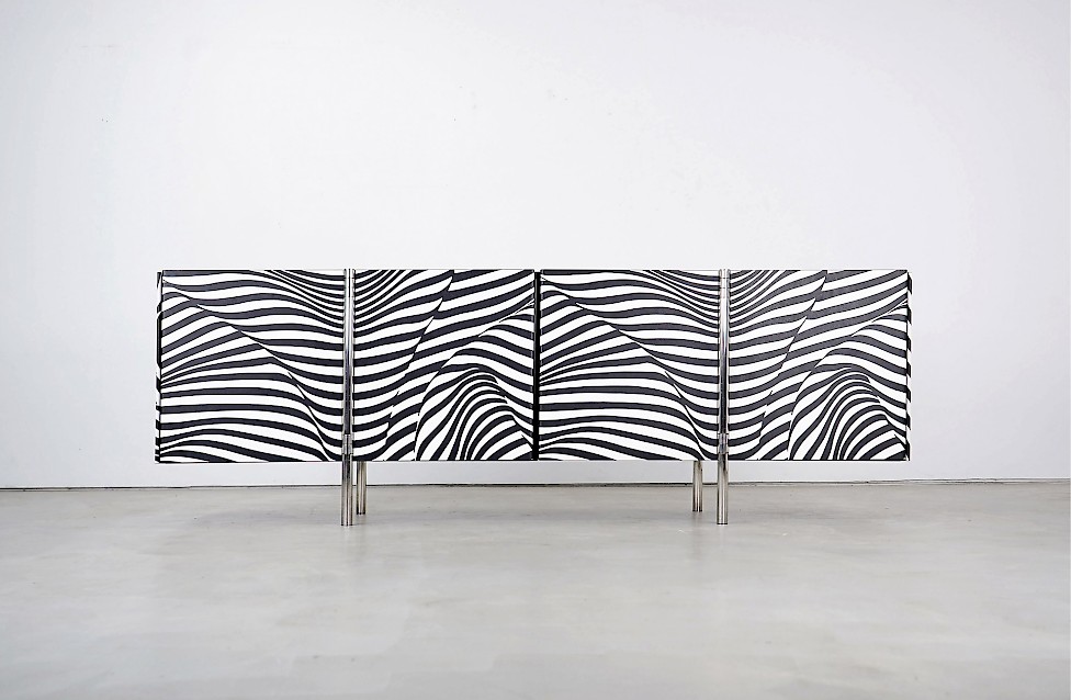 Amor Stripe 12 Sideboard by Trix & Robert Haussmann