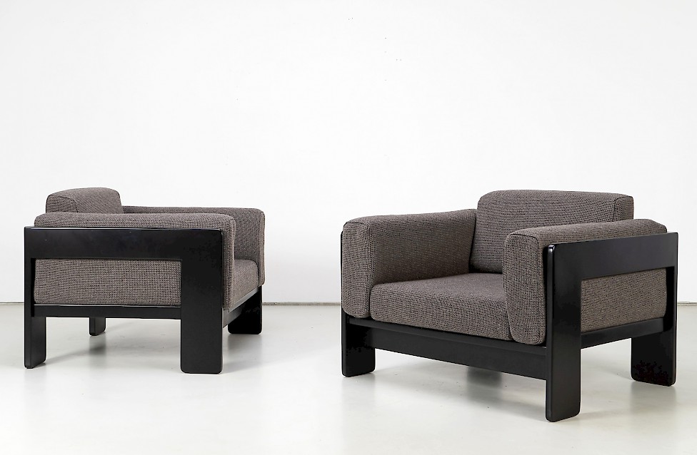 "Bastiano" Lounge Chairs by Afra & Tobia Scarpa