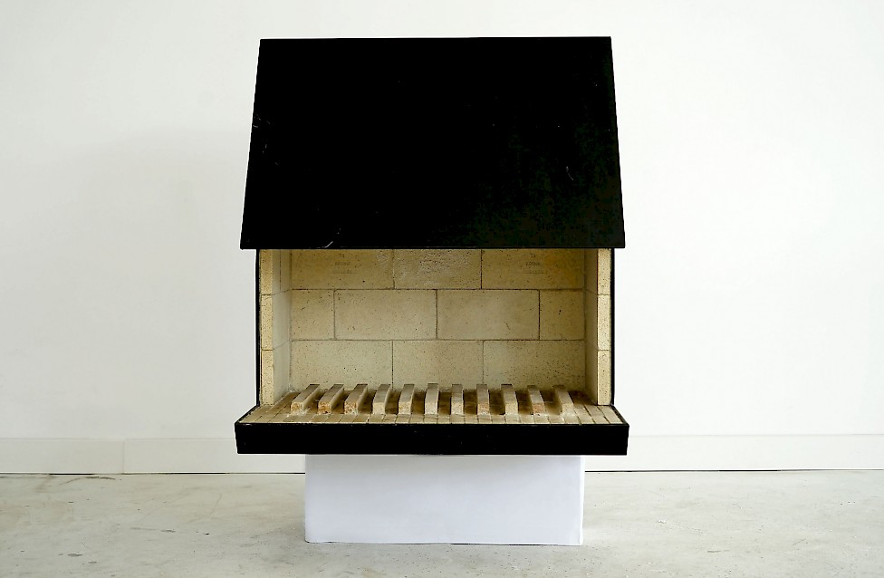 Cubus No 1 Fireplace by Nils Fagerholt