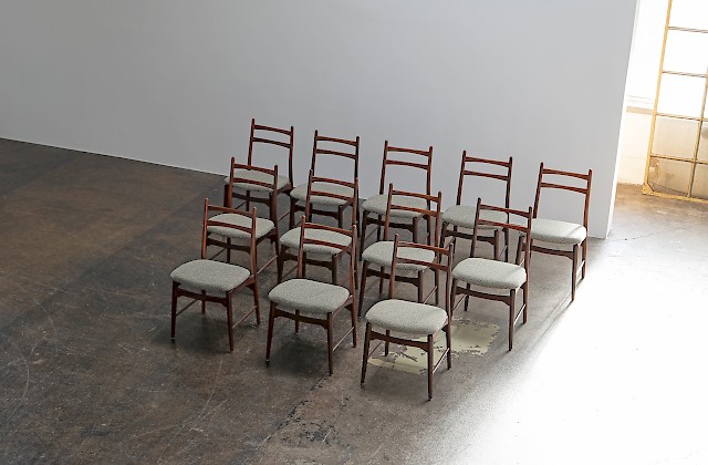 Set of Twelve Dining Chairs by Wilkhahn