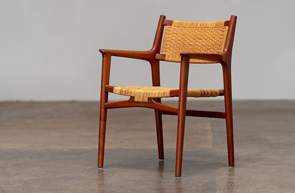 Hans J. Wegner JH515 Armchair – Teak and Rattan